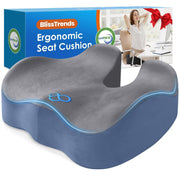 BlissTrends front view cushion on chair shows welcoming support