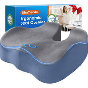 BlissTrends front view of XL cushion showing overall shape and comfort