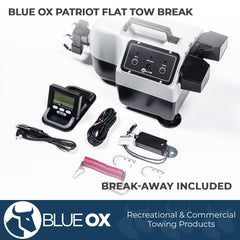 Blue Ox Patriot BRK2022 side view highlighting slim profile for tighter footwells benefit