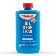 BlueDevil front label showing 8 oz bottle and product name for quick identification and confidence