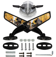BlueStars front view of mirror pair showing slim profile and fit benefit