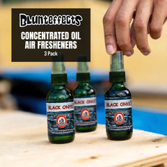 Blunteffects bottle close-up highlighting compact design and concentrated formula benefit