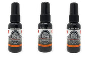BluntPower Black Rain front packaging showing three one-ounce bottles and label, long-lasting scent