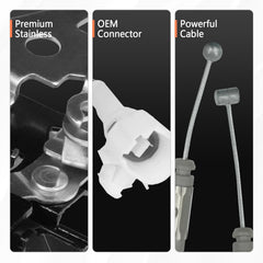 Blycorul closeup of electrical connector for easy plug-and-play installation