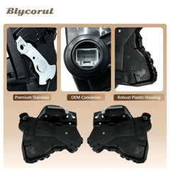 Blycorul actuator side profile showing dimensions for easy fit verification