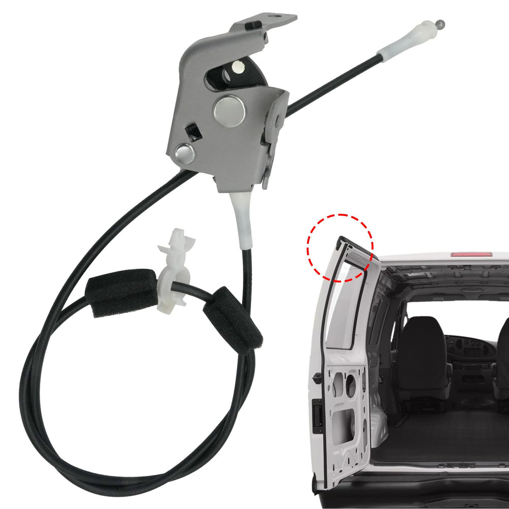Blycorul front view of latch showing clean fit and secure closing benefit