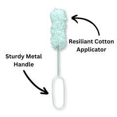 BMK Distributors lubricant on tire bead demonstrating smoother mounting and rim protection benefit