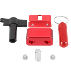 BMKCT front view of OBD lock showing secure port protection benefit