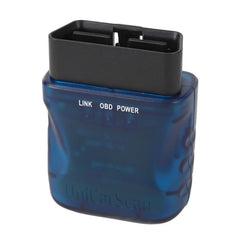 BODAC UCSI-2100 front connector plugged into OBD2 port for quick diagnostics