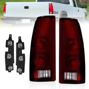 Boine front assembly pair showing red-smoke lenses and clean fit