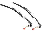 Boine front view of packaged 2-set UTV wiper kit showing contents and fit