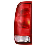 Boine left tail light front view showing clean fit and restored appearance