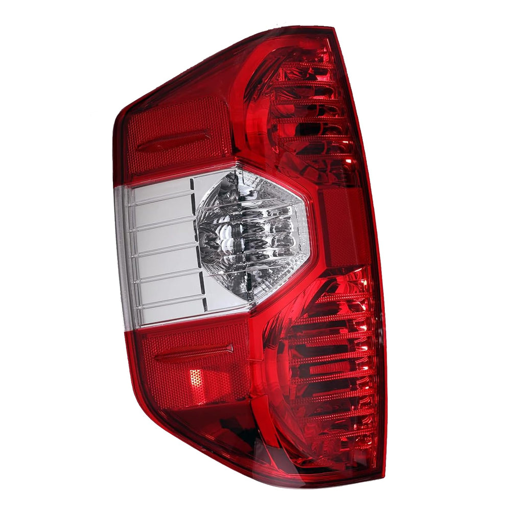 Boine left tail light front view showing clean fit and improved safety