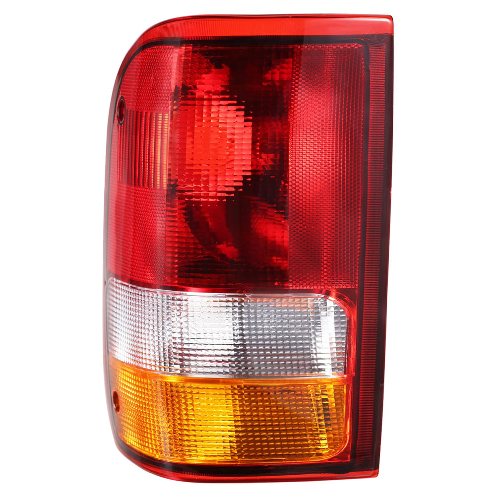 Boine left tail light front view showing clean lens and improved brake visibility