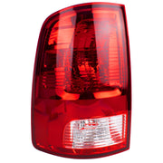 Boine left tail light front view showing complete assembly and improved rear appearance