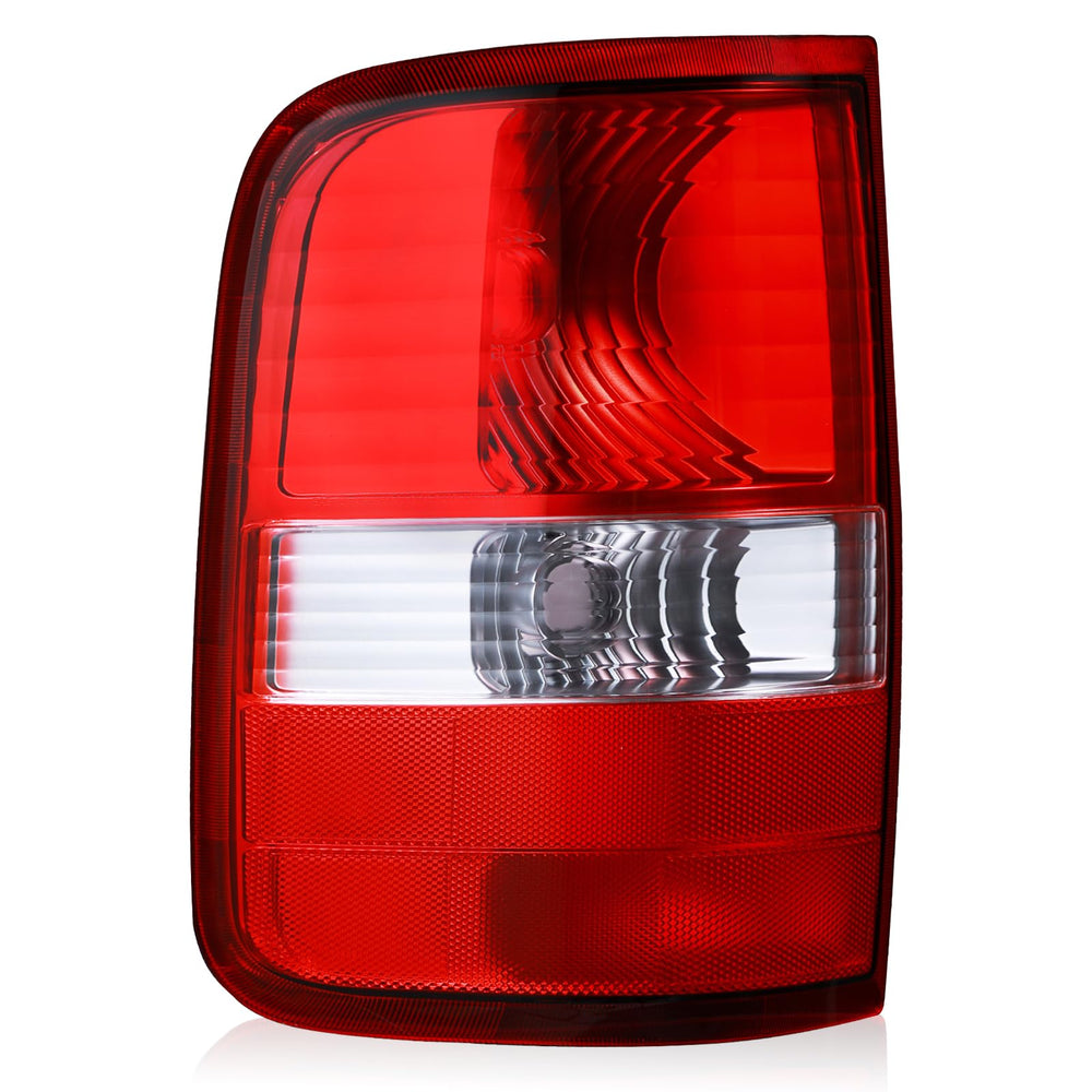 Boine tail light front assembly showing lens and fit for clear factory look