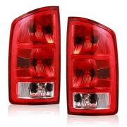 Boine front view of tail light showing lens and fitment for easy replacement