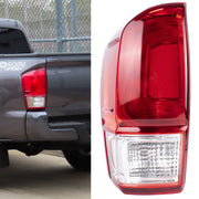 Boine left tail light front assembly showing fit and style benefit