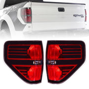 Boine front view smoked tail light showing sleek styling and improved aesthetics