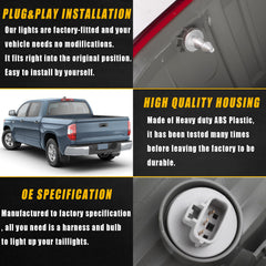 Boine tail light installed on Toyota Tundra passenger side demonstrating exact fit