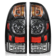 Boine front view of taillight pair showing black bezel and modern look benefits visibility