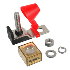 BOJACK waterproof red insulating cap fitted to terminal preventing shorts