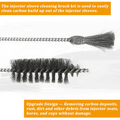 Bolaxin flat bottom brush detail demonstrating safe cup seat cleaning