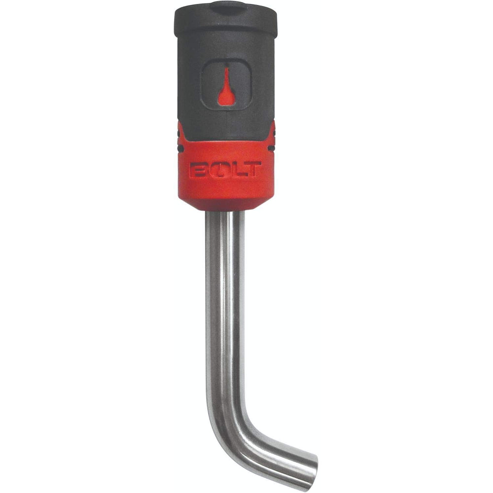 BOLT receiver lock front view showing keyhole and durable construction benefit