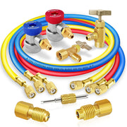Boltigen front packaging showing full gauge hose kit and contents for quick identification