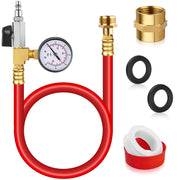 Boltigen front view of entire winterizing kit showing included parts and hose benefits