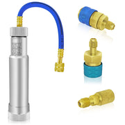 Boltigen injector front view showing full kit and controls for versatile injection