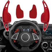 Bonbo front view of red paddle extension showing sporty accent and improved reach