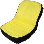 Bonbo front view showing full fit and protection for mower seat