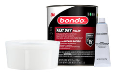 bondo front packaging quart showing product and brand benefit quick repairs