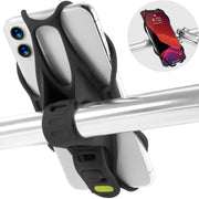 Bone front view of Bike Tie 3 mount showing compact design and secure fit