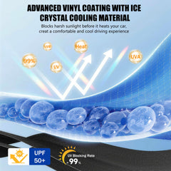 BONULI anti-puncture umbrella tip close-up protects windshield finish