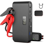 BOOKOO front product shot showing compact starter and portability benefit