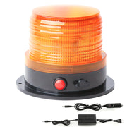 BooYu front view showing amber beacon and housing, improves roadside visibility