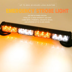 BooYu strobe side profile highlighting slim aluminum housing and durability benefit