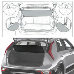 BOPARAUTO retracted cover position showing easy removal and flexible use