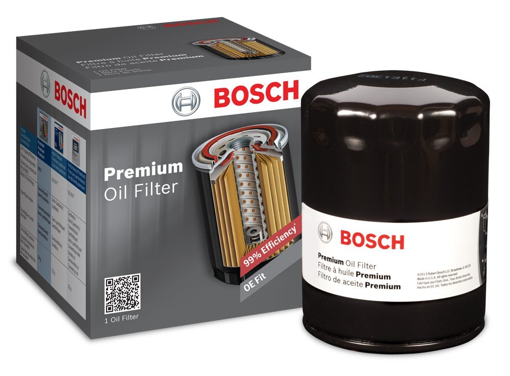 Bosch 3510 front packaging showing product label and FILTECH technology benefit