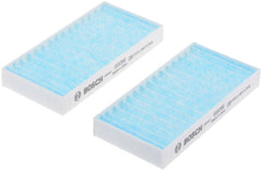 Bosch 6009C close-up of melt-blown fibers highlighting enhanced particle capture benefit.