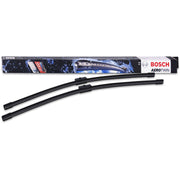 Bosch AeroTwin front packaging showing product and model for easy identification and fit