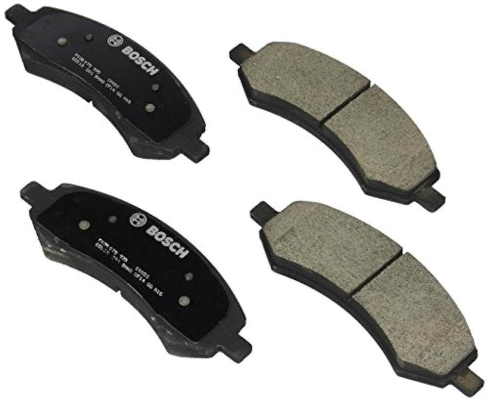 Bosch BC1084 front pad pair in packaging showing brand and ready-to-install benefit