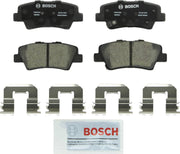 Bosch BC1313 rear pad front view showing fit and ready-to-install benefit