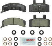 Bosch BC369 front packaging showing product and benefits for quieter stops