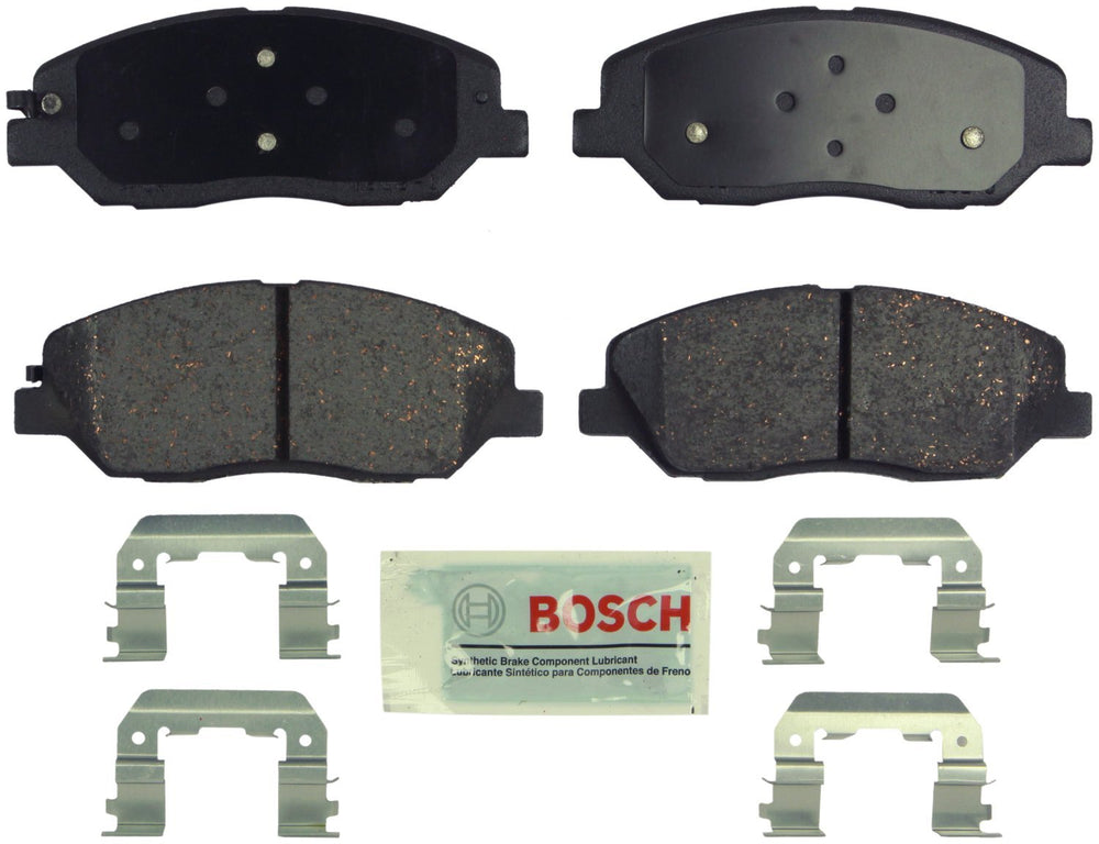 Bosch BE1202H front packaging showing contents and hardware for easy installation