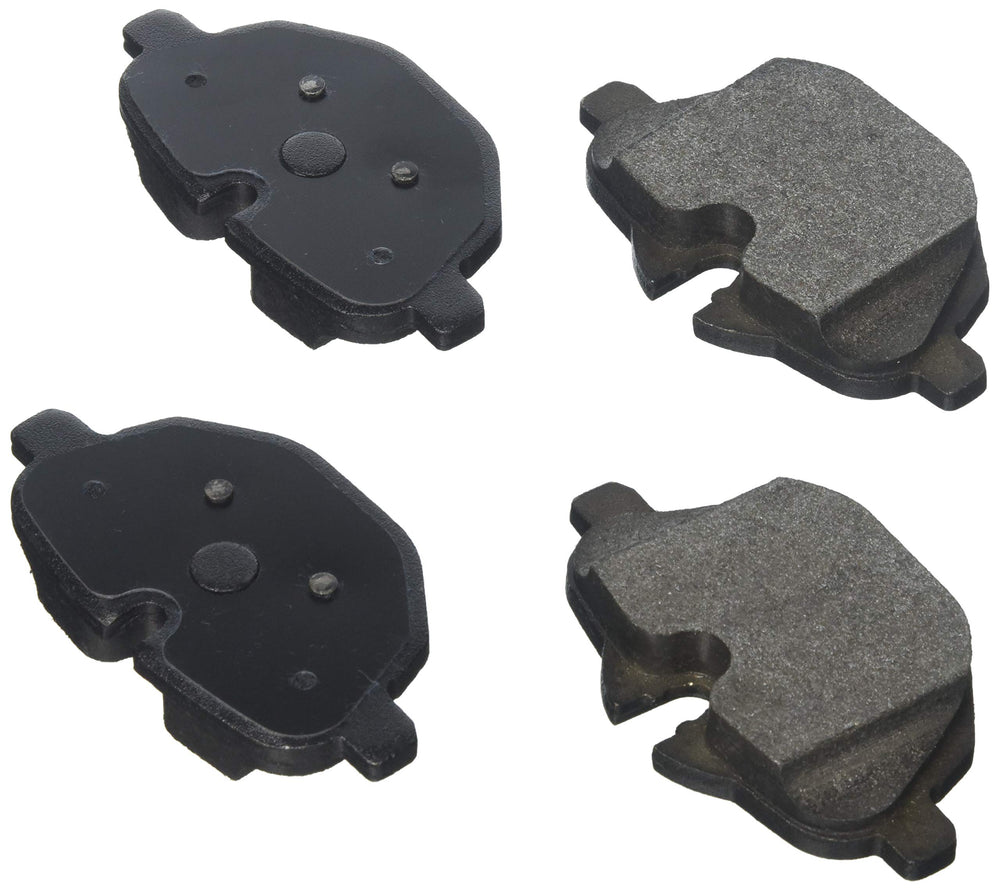 Bosch BE1473H front packaging showing pads and included hardware, highlighting complete kit benefit
