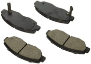 Bosch BE465AH front pads in box showing complete axle kit and included hardware
