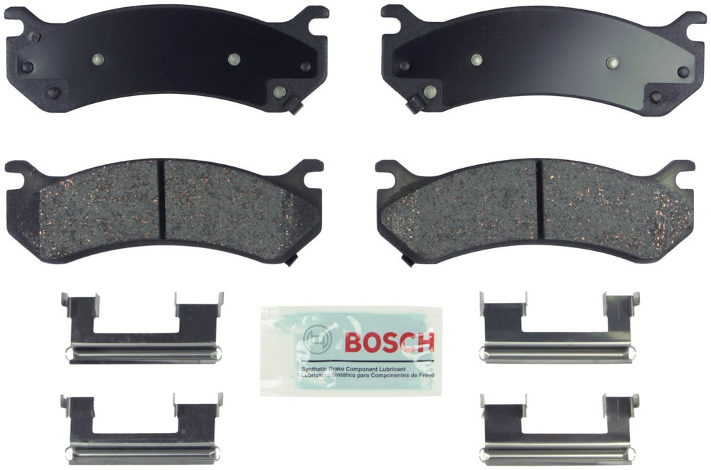 bosch front view of packaged BE785H pads showing ready-to-install kit and protection